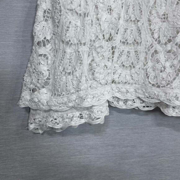 Banana Republic linen blend skirt size 6 petite - Picture 3 of 8